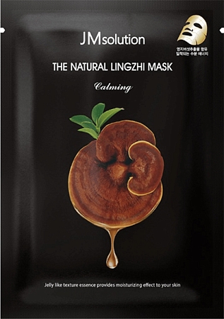 JMSolution~Восстанавливающая маска с экстрактом гриба линчжи~The Natural Lingzhi Mask Calming