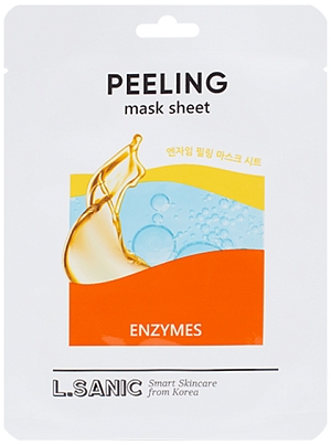 LSanic~Обновляющая тканевая маска с энзимами~Enzymes Mask Sheet