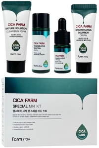 FarmStay~Успокаивающий набор с центеллой~Cica Farm Special Mini Kit