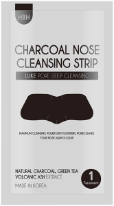 Luke~Очищающие угольные полоски от черных точек~Charcoal Nose Cleansing Strip