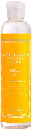 Secret Key~Тонер для очищения пор с экстрактом гамамелиса~Witchhazel Pore Clear Toner 