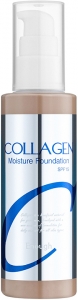 Enough~Легкий увлажняющий тональный крем с коллагеном №21 SPF15~Collagen Moisture Foundation