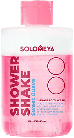 Solomeya~Гель-шейк для душа с ароматом сладкой гуавы~Shower Shake Sweet Guava