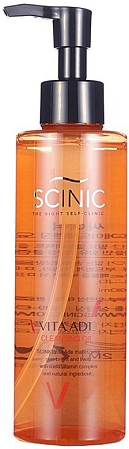 Scinic~Гидрофильное масло с витаминным комплексом~Vita Ade Cleansing Oil