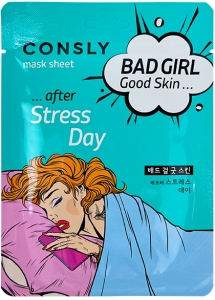 Consly~Восстанавливающая маска для уставшей кожи~Bad Girl Good Skin After Stress Day