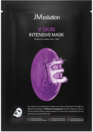JMSolution~Интенсивная тканевая маска с витамином Е~V Skin Intensive Mask Vitamin E