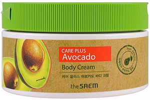 The Saem~Смягчающий и питающий крем для тела с экстрактом авокадо~Care Plus Avocado Body Cream