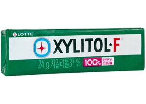 Lotte~Жевательная резинка с ароматом Перечной мяты, без сахара (Корея)~Xylitole W