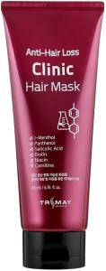 Trimay~Питательная маска против выпадения волос~Anti-Hair Loss Сlinic Hair Mask