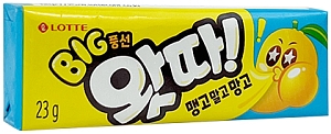 Lotte~Жевательная резинка со вкусом манго (Корея)~Watta Mango