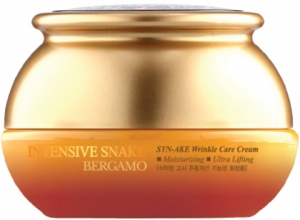 Bergamo~Антивозрастной крем с экстрактом змеиного яда~Intensive Snake Synake Wrinkle