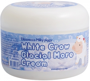 Elizavecca~Осветляющий крем-суфле с ниацинамидом~Milky Piggy White Crow Glacial More Cream