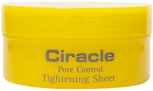 Ciracle~Осветляющие салфетки для сужения пор с AHA-кислотой~Pore Control Tightening Sheet