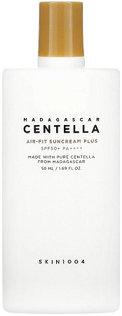 Skin1004~Лёгкий солнцезащитный крем~Madagascar Centella Air-Fit Suncream Plus SPF50+ PA++++