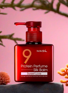 Masil~Несмываемый протеиновый бальзам для поврежденных волос~Protein Perfume Silk Balm Sweet Love