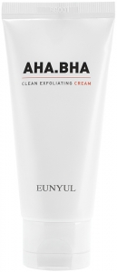 Eunyul~Обновляющий крем с AHA и BHA кислотами~AHA.BHA Clean Exfoliating Cream