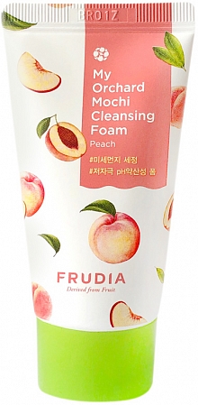 Frudia~Очищающая пенка с экстрактом персика, 30г~My Orchard Mochi Cleansing Foam