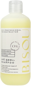 Bisou~Кератиновый шампунь для восстановления повреждённых волос~Bio Professional Reconstructor