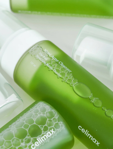 Celimax~Мягкая очищающая пенка на основе нони~The Real Noni Acne Bubble Cleanser