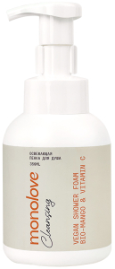 MonoLove~Освежающая пенка для душа с маслом манго~Vegan Shower Foam Bio-Mango&Vitamin C