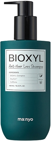 Manyo~Восстанавливающий шампунь против выпадения волос с биотином~Bioxyl Anti Hair Loss Shampoo