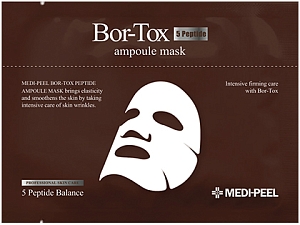 MediPeel~Ампульная лифтинг-маска с пептидным комплексом~Bor-Tox Ampoule Mask