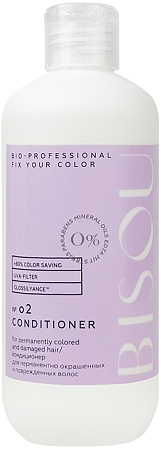 Bisou~Восстанавливающий кондиционер для окрашенных и поврежденных волос~Fix Your Color