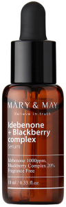 Mary&May~Антивозрастная сыворотка для сияния кожи~Idebenone And Blackberry Complex Serum