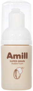 Amill~Пузырьковая пенка с зерновыми экстрактами, 30мл~Super Grain Bubble Foam