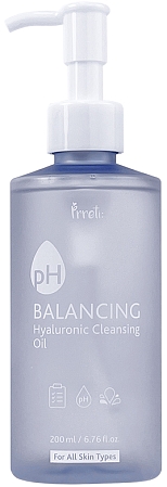 Prreti~Гидрофильное масло с гиалуроновой кислотой~PH Balancing Hyaluronic Cleansing Oil