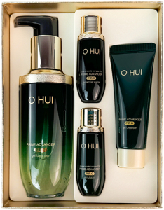 O Hui~Очищающий набор с растительными экстрактами~Advancer Pro Gel Cleanser Set