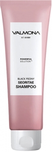 EVAS Valmona~Шампунь для волос с экстрактом чёрной сои и пиона~Powerful Solution Black Peony Shampoo