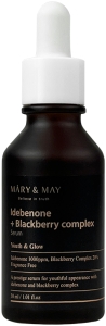 Mary&May~Антиворастная выравнивающая сыворотка с идебеноном~Idebenone And Blackberry Complex Serum
