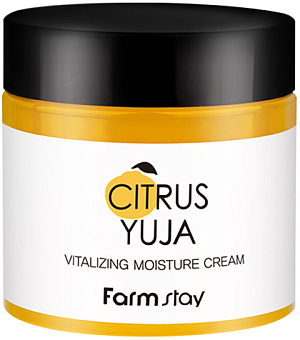 FarmStay~Освежающий крем с экстрактом юдзу~Citrus Yuja Vitalizing Cream