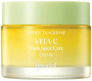 Goodal~Осветляющий капсульный крем с витамином С~Green Tangerine Vita C Dark Spot Care Cream