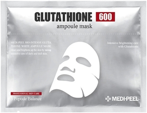 MediPeel~Тканевая маска для выравнивания тона кожи~Glutathione 600 Ampoule Mask