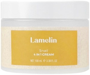 Lamelin~Питательный крем с муцином улитки~Snail 4 In 1 Cream