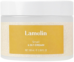 Lamelin~Питательный крем с муцином улитки~Snail 4 In 1 Cream