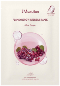 JMSolution~Укрепляющая тканевая маска с красным виноградом~Plansynergy Intensive Mask Red Grape