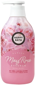 Happy Bath~Гель для душа с экстрактом розы~Rose Essence Body Wash