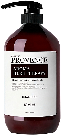 Provence~Бессульфатный шампунь для всех типов волос~Shampoo For All Hair Types Violet