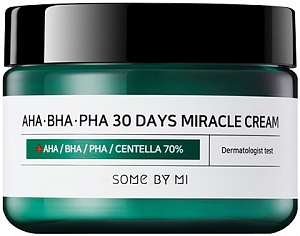 Some By Mi~Крем для проблемной кожи с AHA-BHA-PHA кислотами~30 Days Miracle Cream