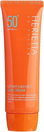 Welcos~Стойкий солнцезащитный крем с витамином E~Leports Defence Sun Cream SPF 50+ PA+++