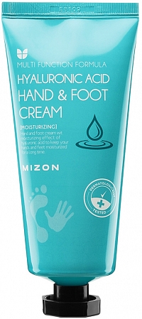 Mizon~Интенсивно увлажняющий крем для рук и ног~Hyaluronic Acid Hand and Foot Cream