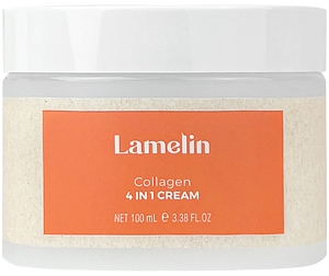Lamelin~Питательный крем с коллагеном~Collagen 4 In 1 Cream