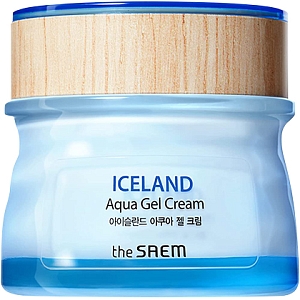 The Saem~Увлажняющий крем-гель с ледниковой водой~Iceland Aqua Gel Cream