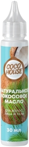 Coco House~Кокосовое масло для волос, лица, тела, с витамином Е~