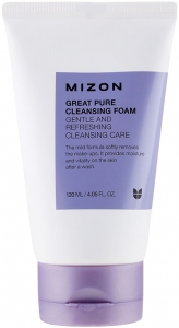 Mizon~Отшелушивающая пенка для чувствительной кожи~Great Pure Cleansing Foam
