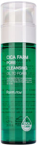 FarmStay~Гидрофильное масло-пенка с экстрактом центеллы~Cica Farm Pore Cleansing Oil To Foam