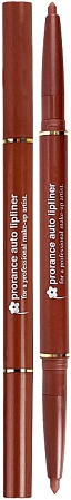 Prorance~Двухсторонний карандаш для губ, тон 21~Color Auto Lipliner Pencil Nude Brown